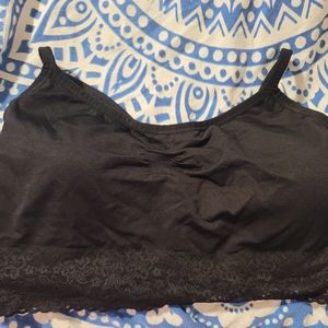 Black torrid bralette 3x